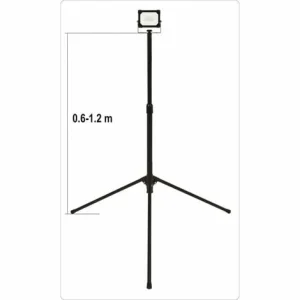 YATO Profi Baustrahler Mit Stativ | SMD-LED | 20 Watt | 1800 Lm | IP65 | Teleskop | YT-81814 11