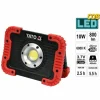 YATO Baustrahler LED Akku 10W COB 4400 MAh 800Lm USB Arbeitsleuchte Fluter Handlampe Strahler 19