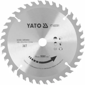 Yato Kreissägeblatt Ø 165 Mm – 36 T – Innendurchmesser 16 Mm 6